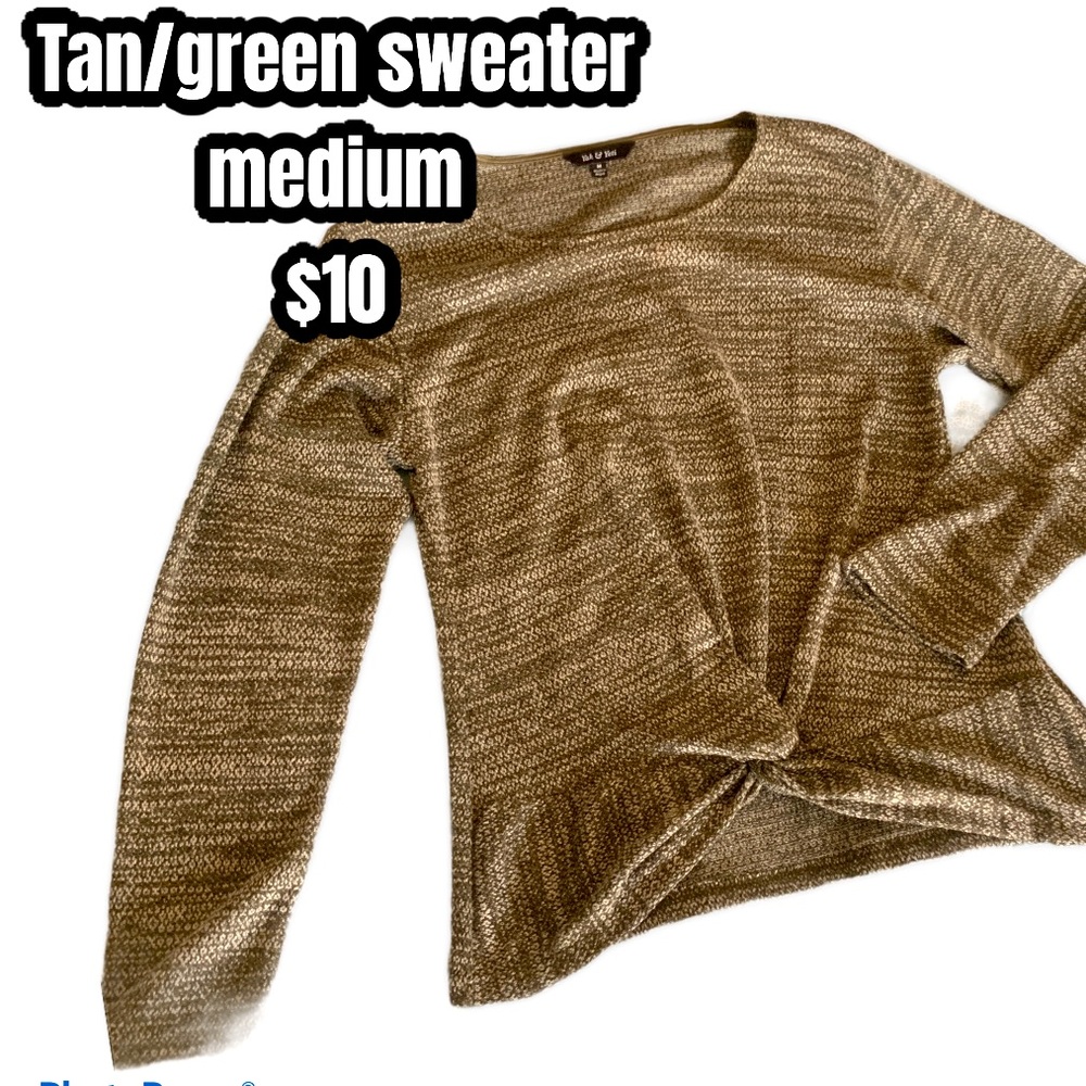 Green sweater